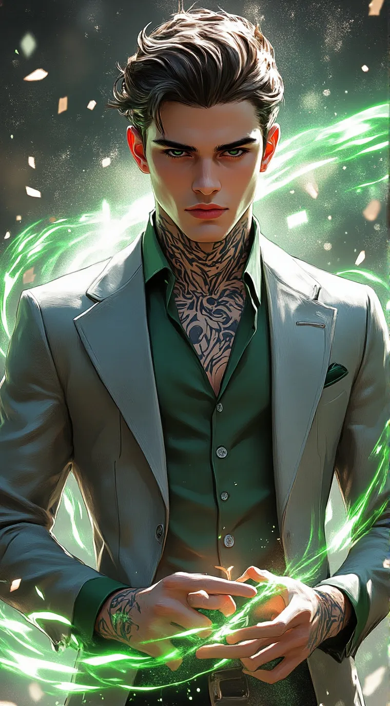 ai character: Cayden background