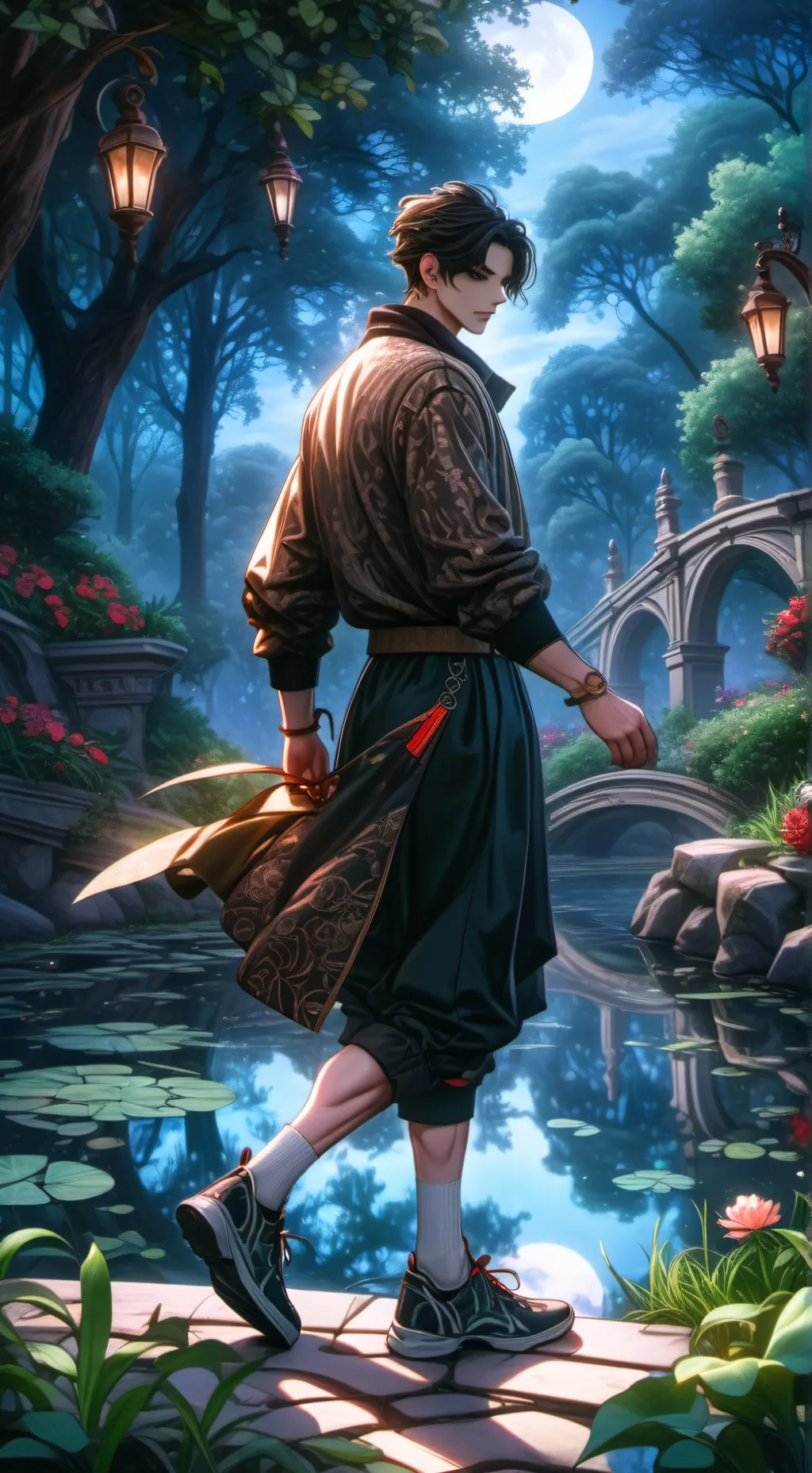 ai character: Eldrin background