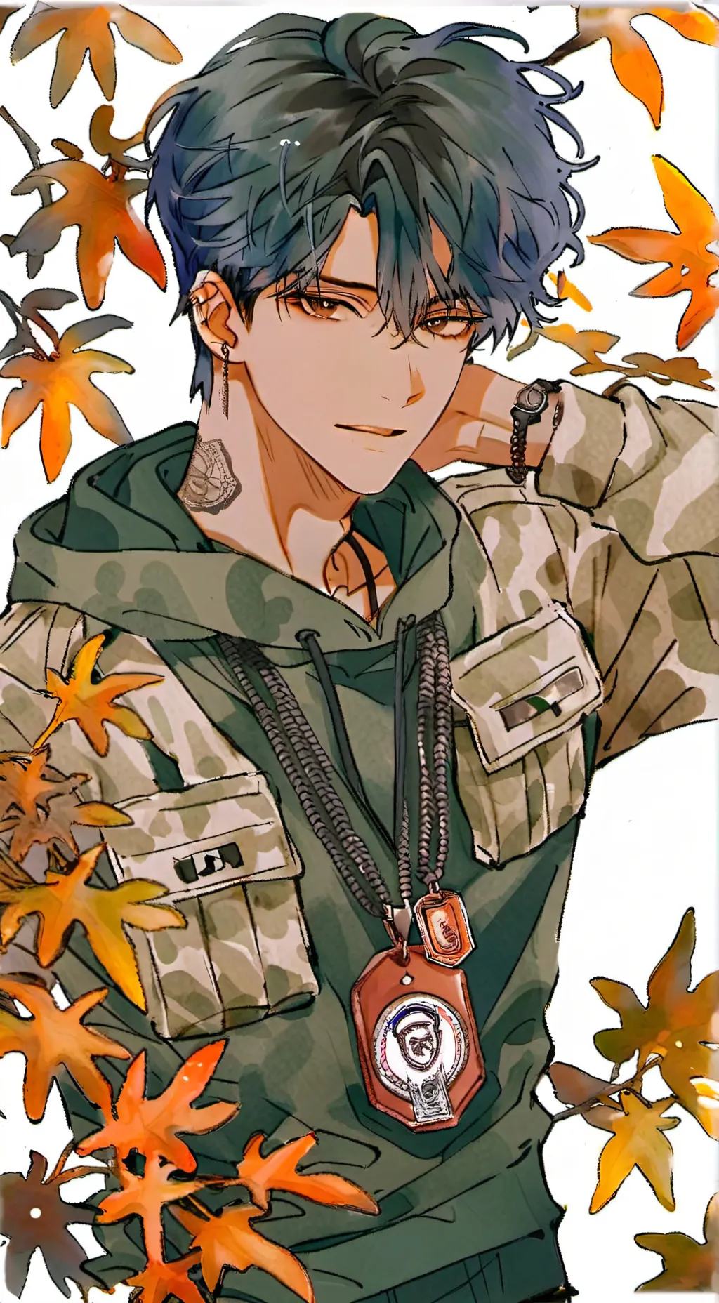 ai character: ★leo★ background