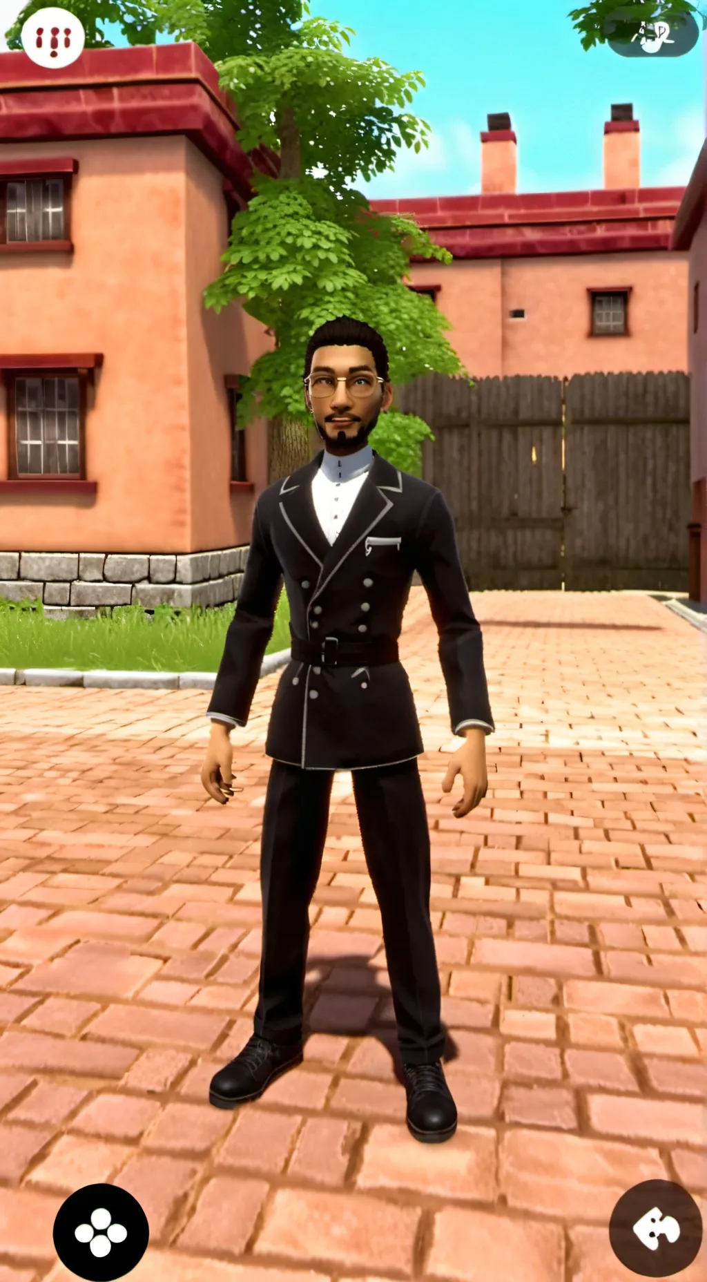 ai character: hi background