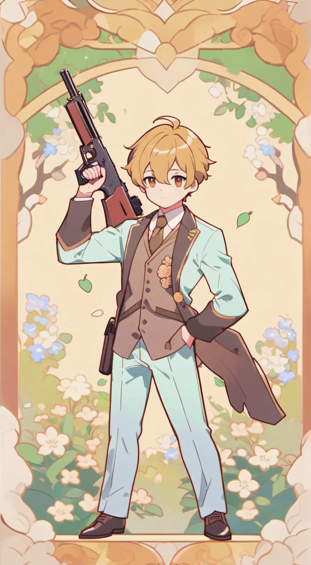 ai character: Fox_Knight20 background