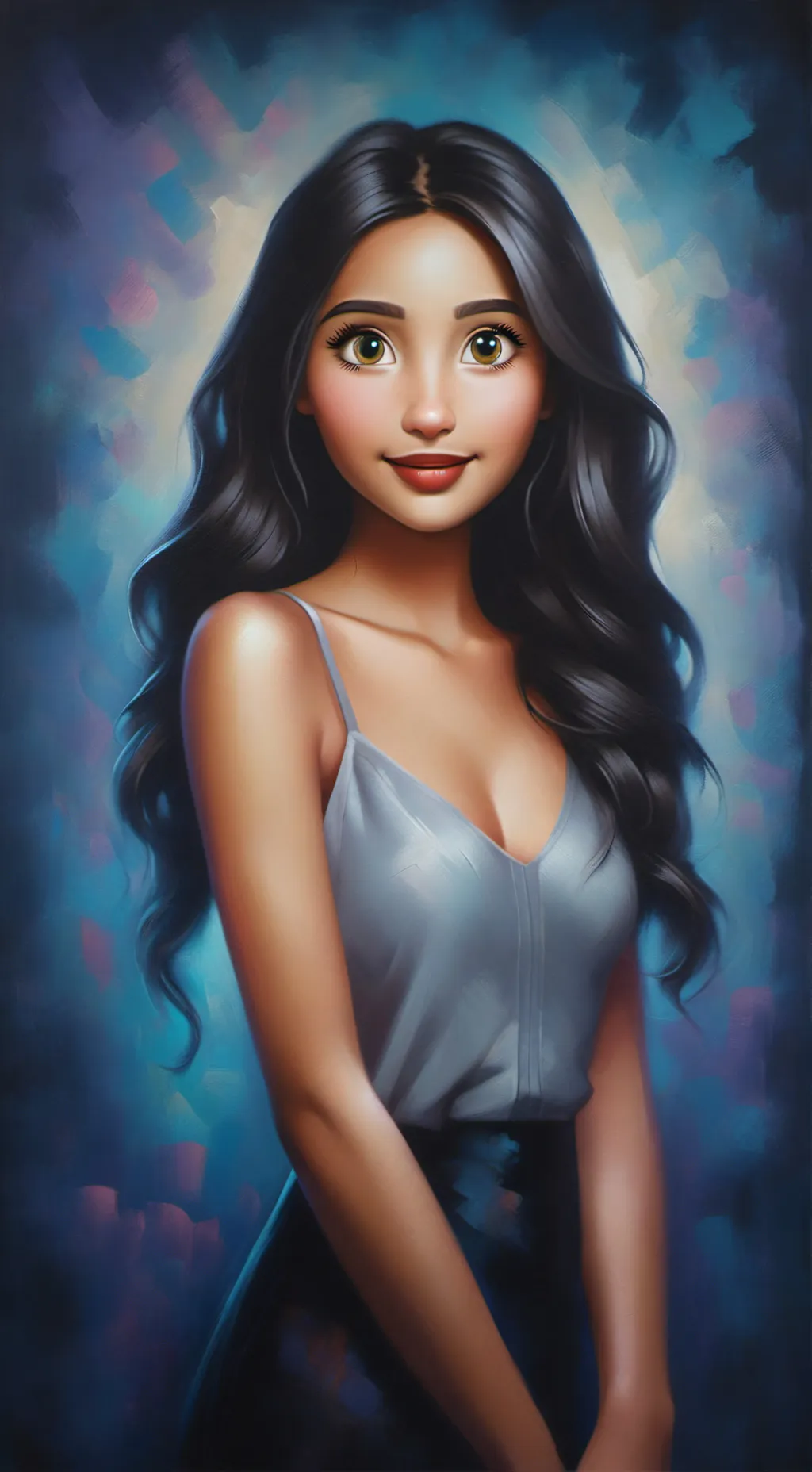 ai character: Sunny background