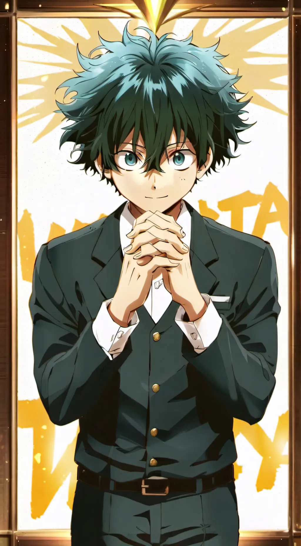 ai character: Deku ur bf background