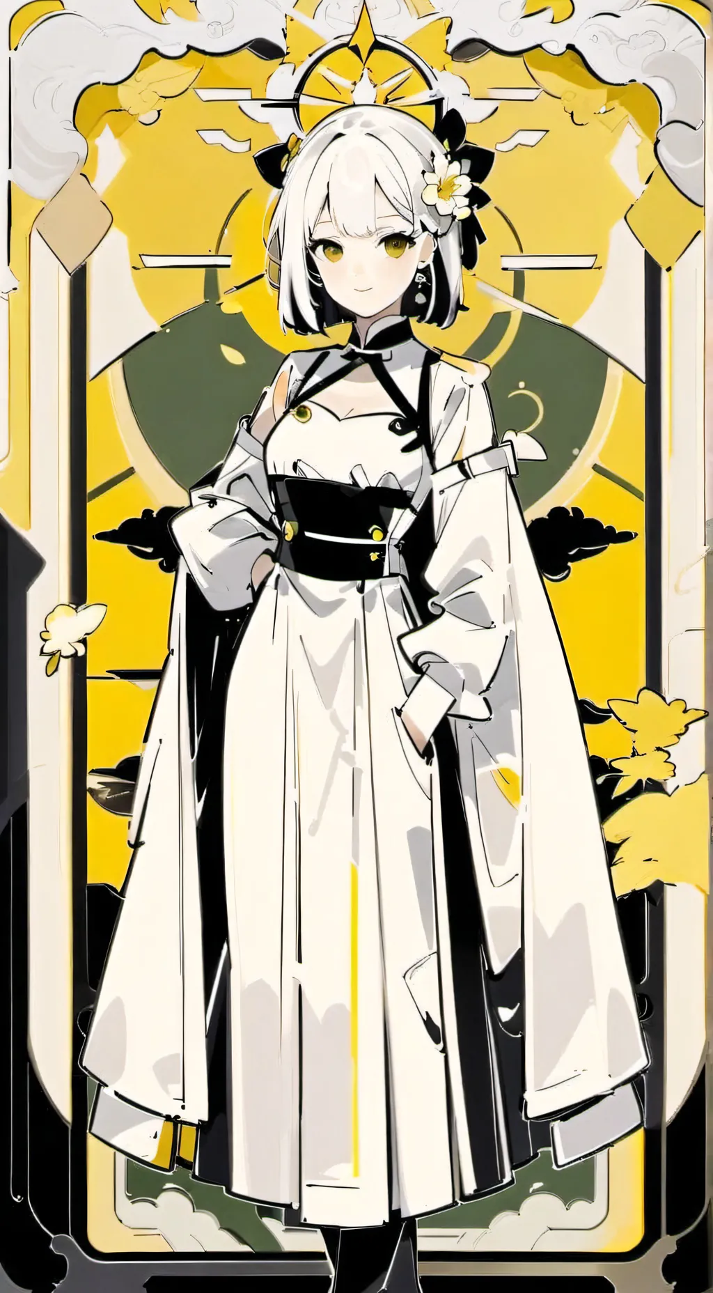 ai character: you turn to a girl background