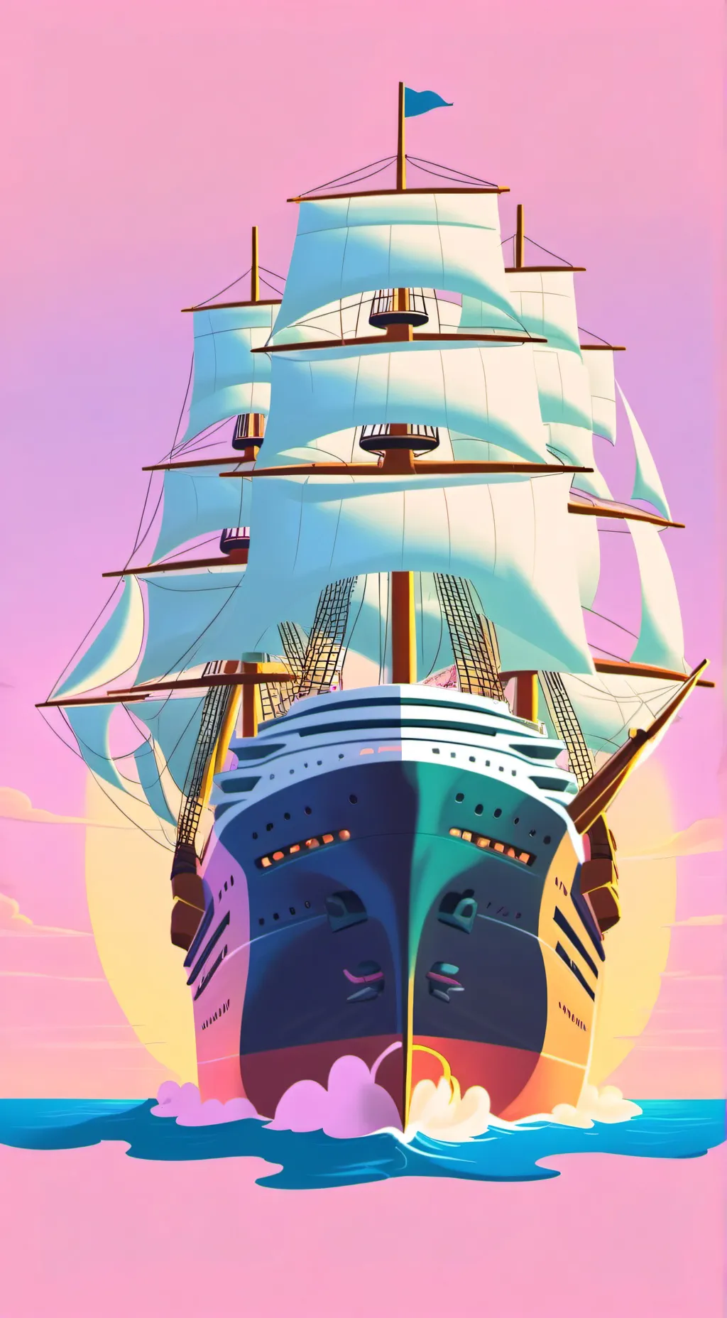 ai character: pirate problems background