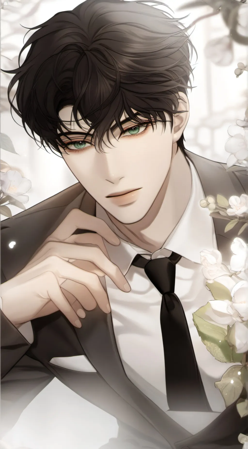 ai character: caleb background