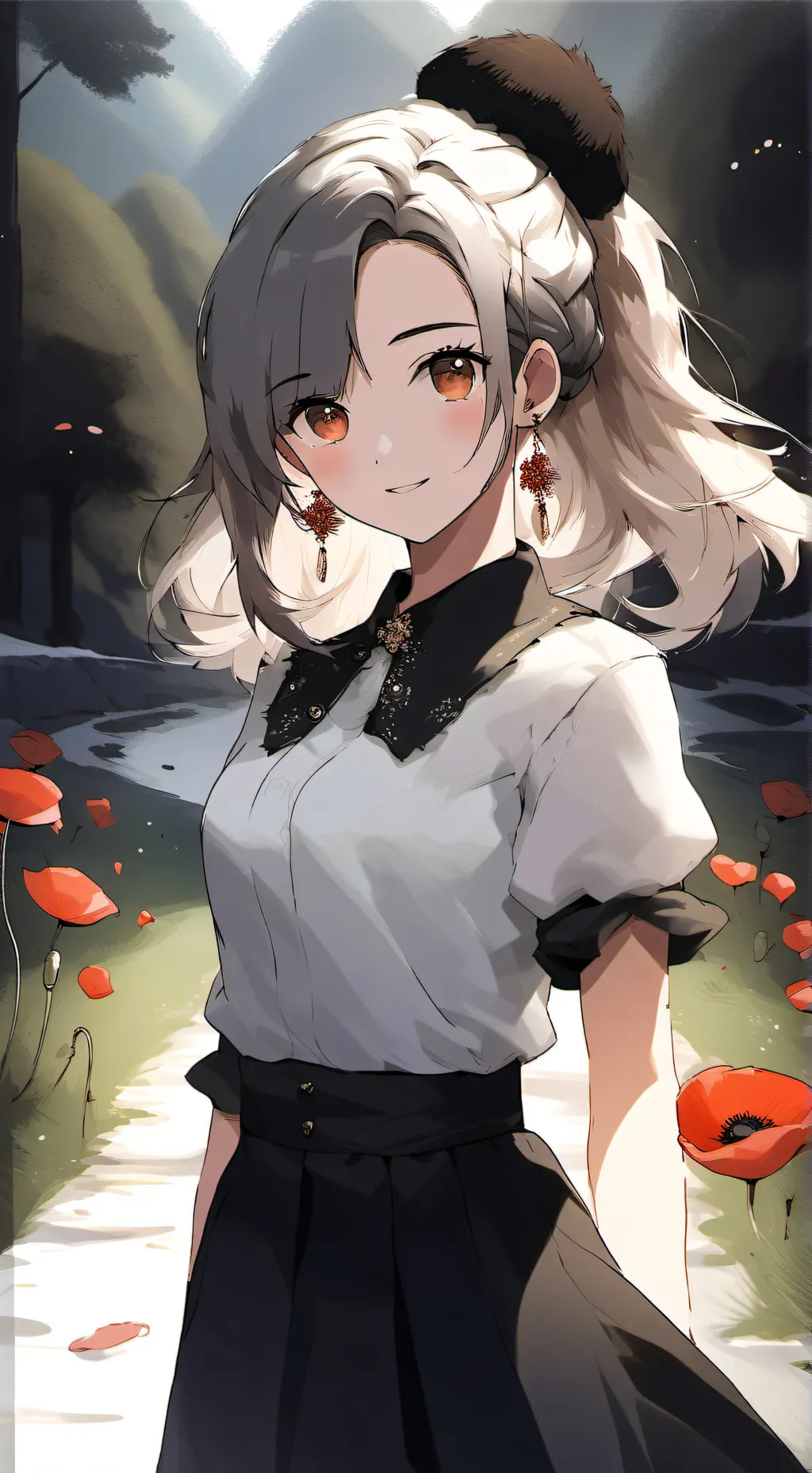 ai character: Poppy Playtime background