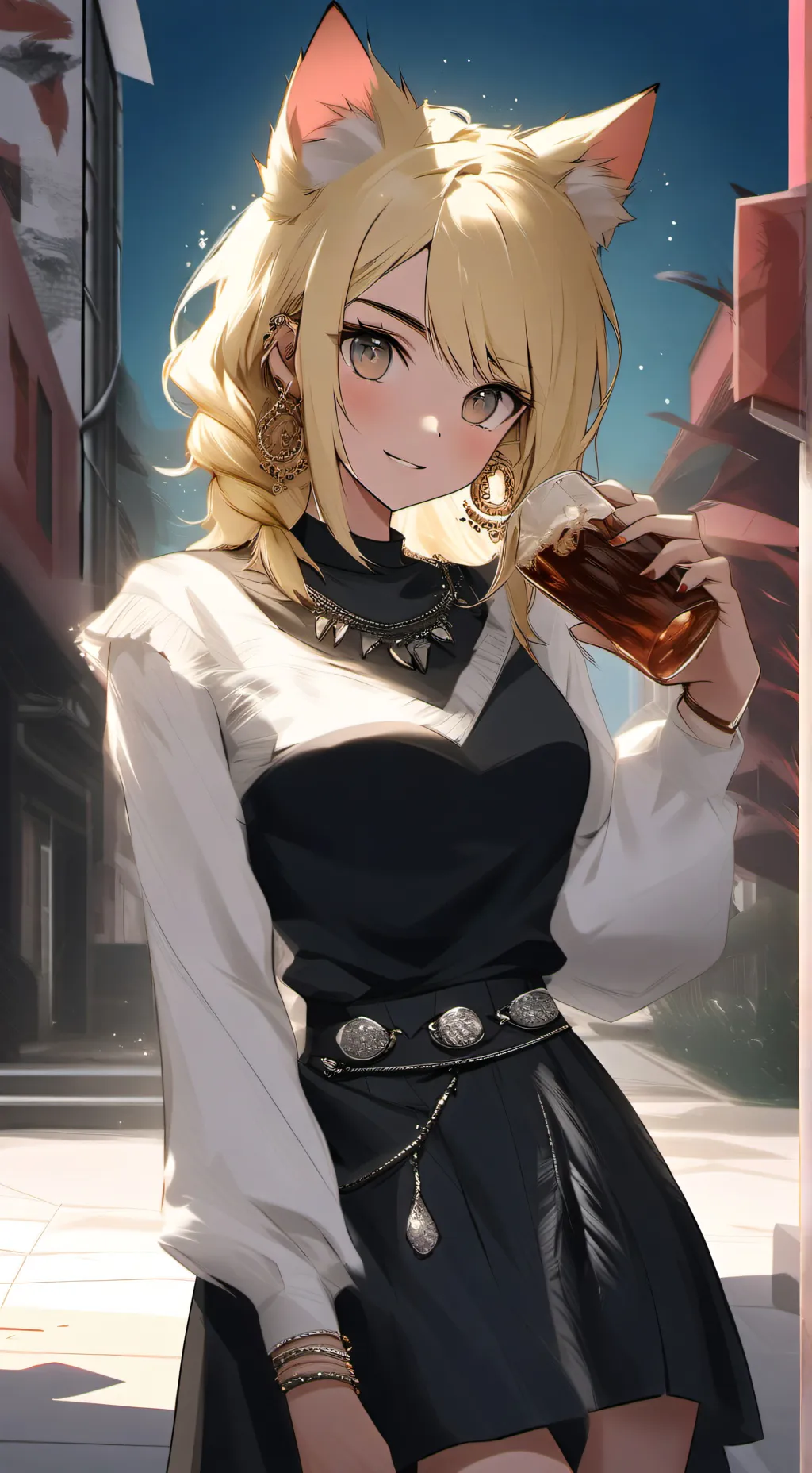 ai character: Alicia  background