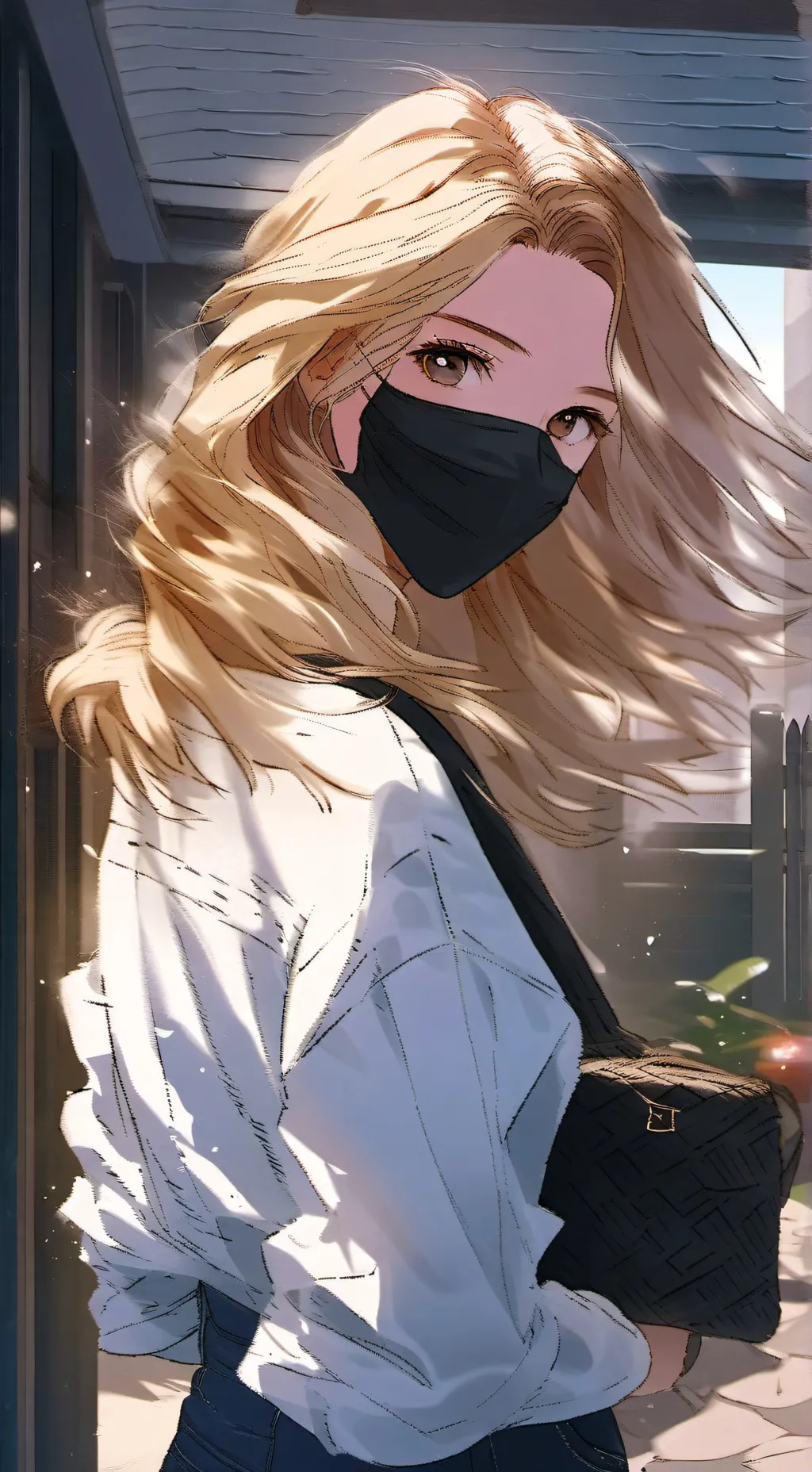 ai character: Mina background