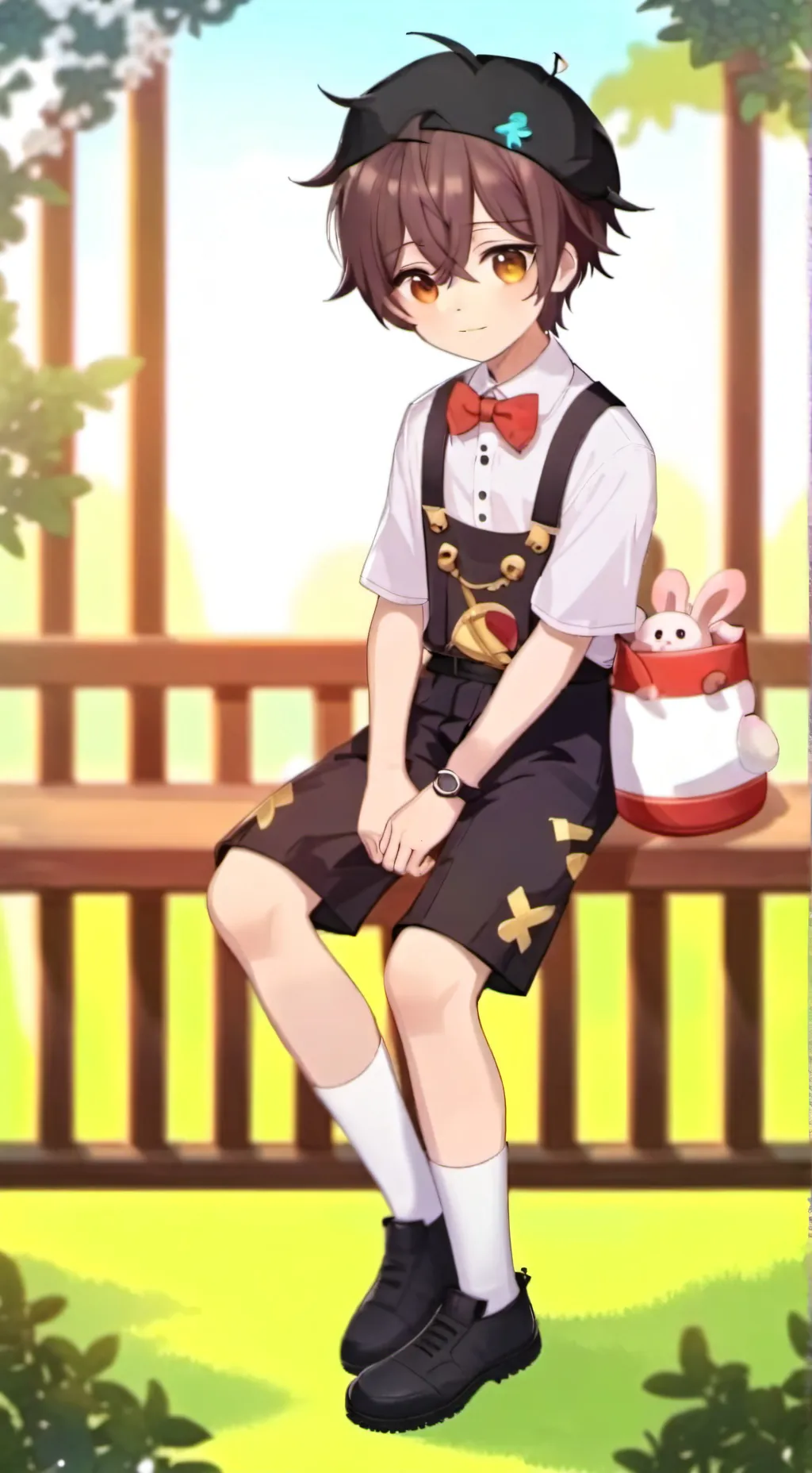 ai character: Rume  background