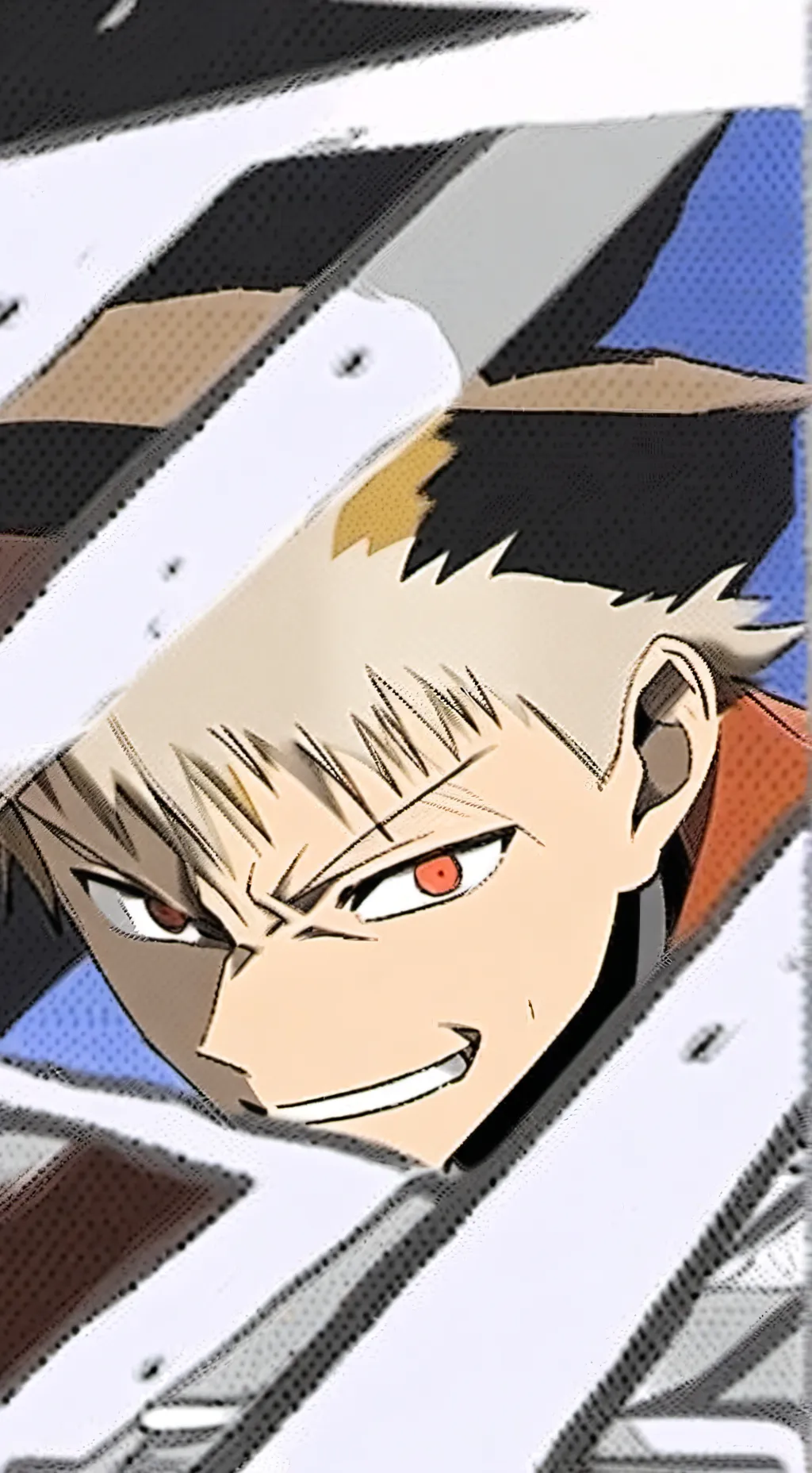 ai character: bakugo background