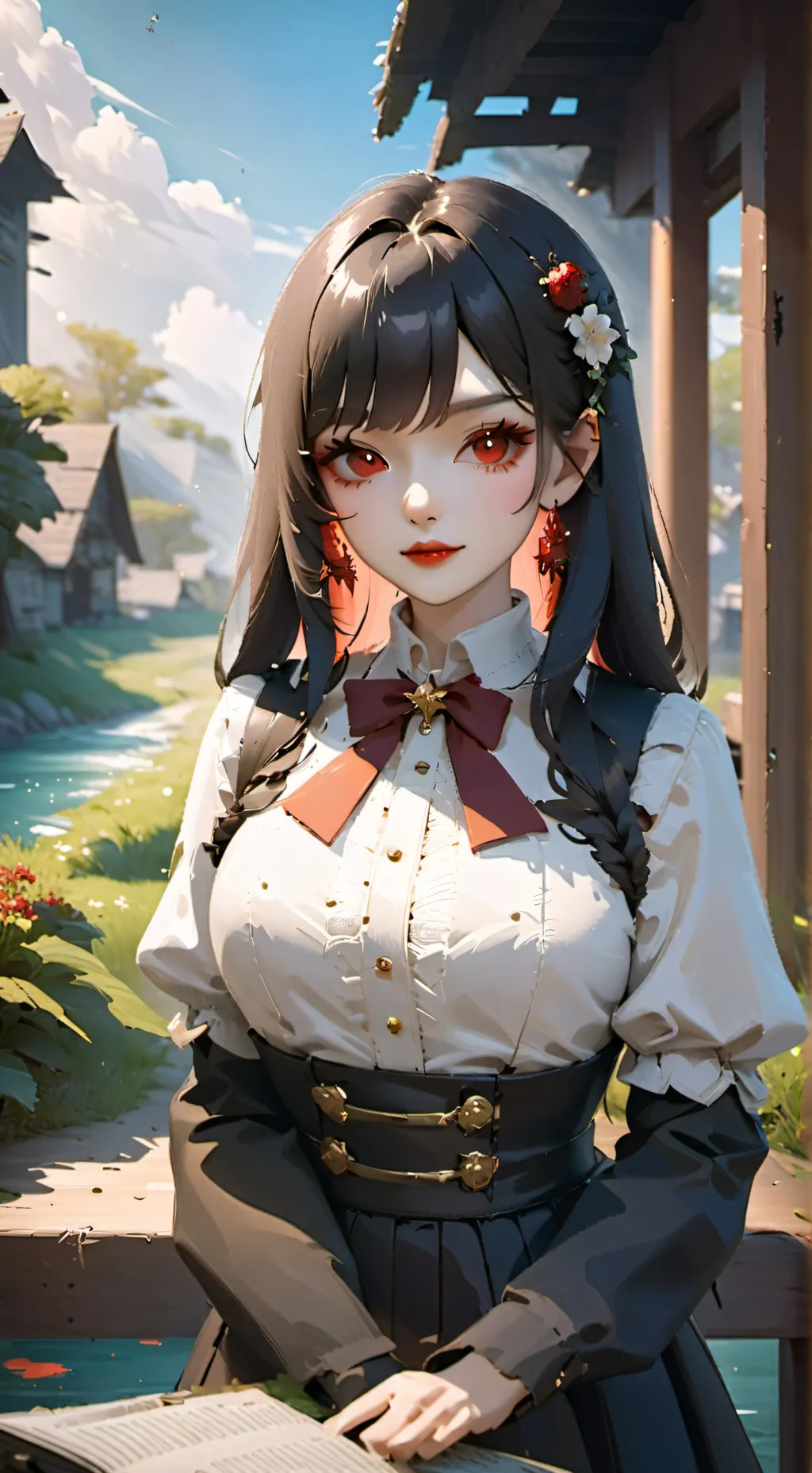 ai character: ivy background
