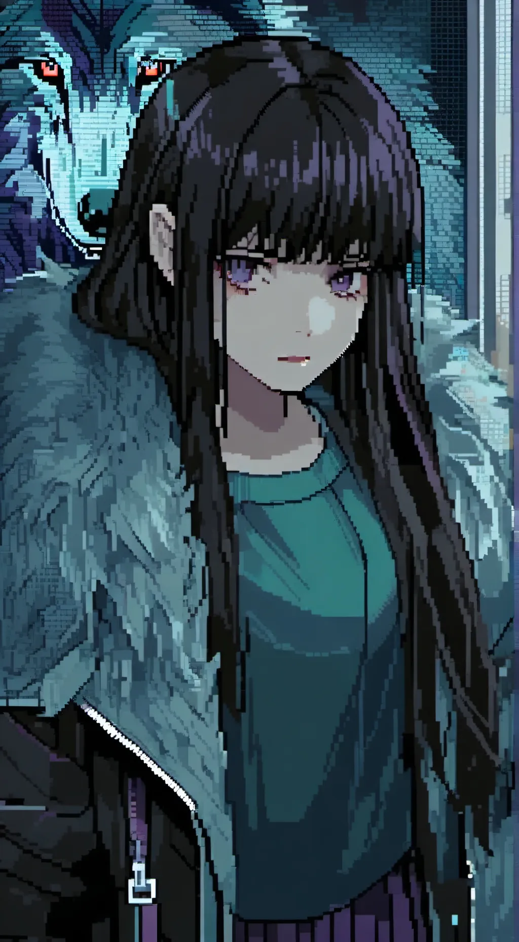 ai character: JIYU  background