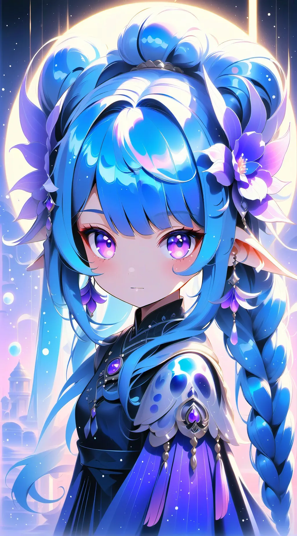ai character: Uwu cat background