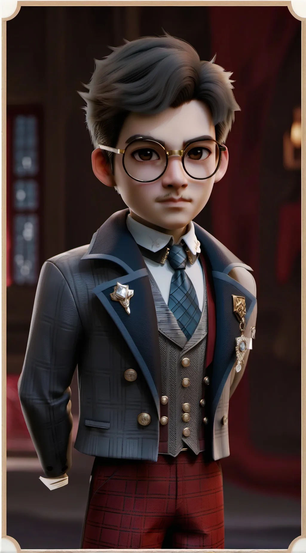 ai character: Гаррі background