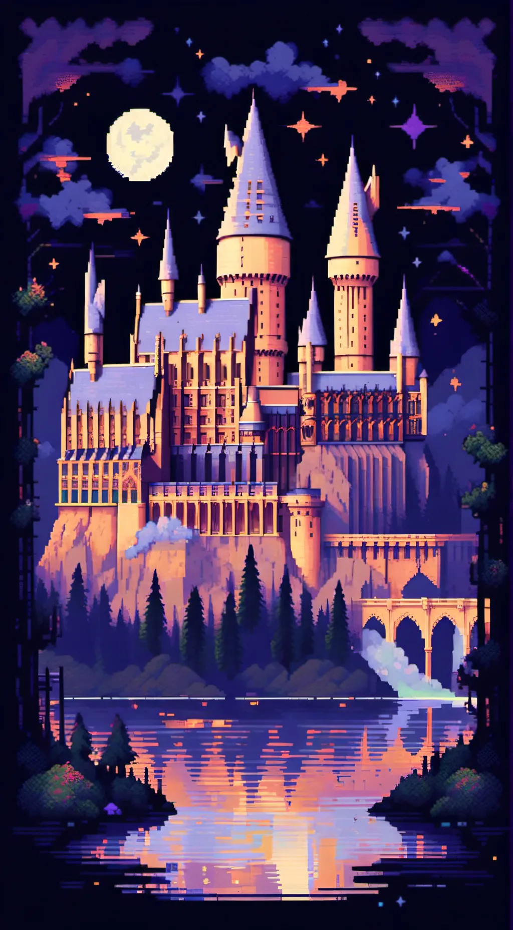 ai character: Hogwarts detention background