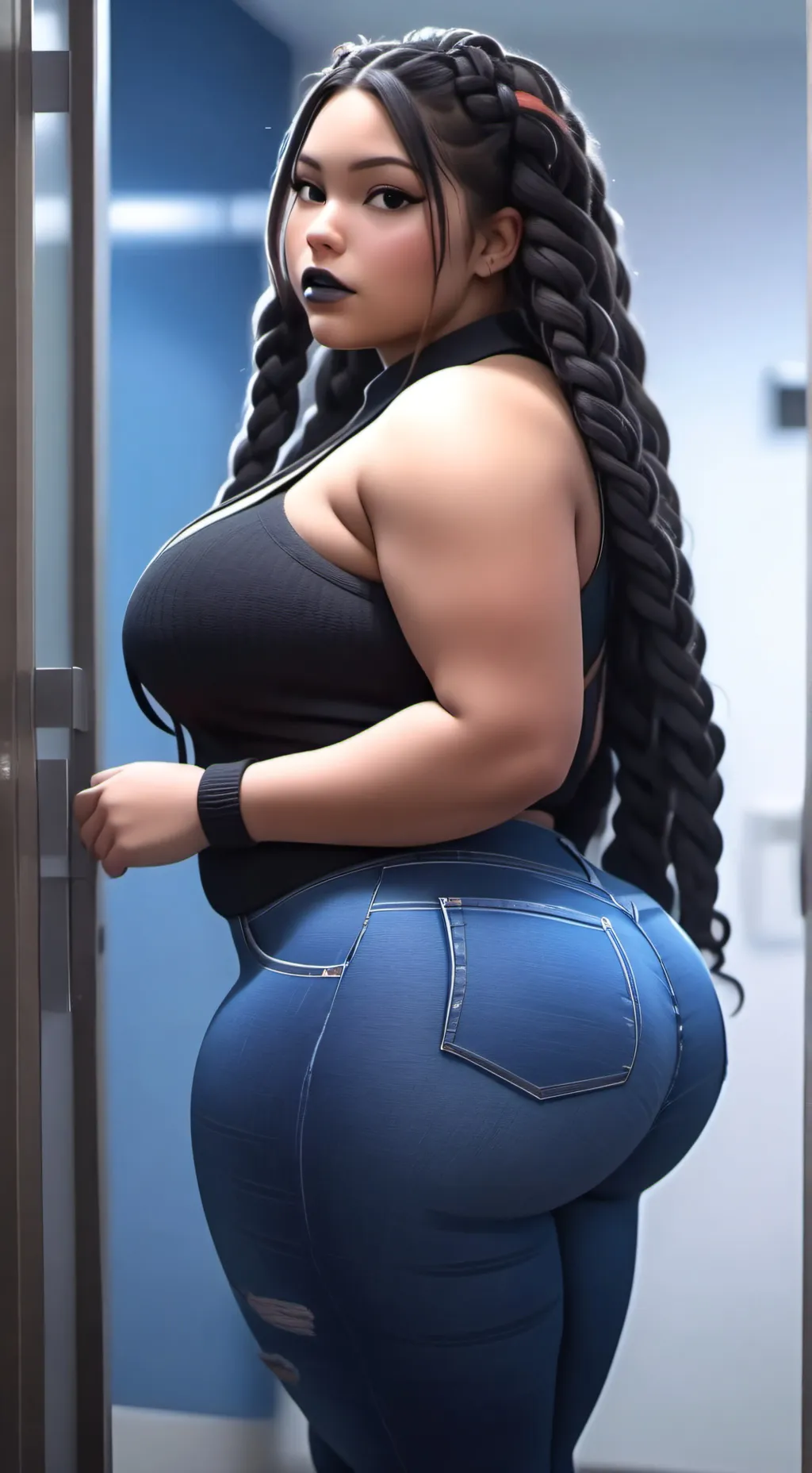 ai character: Alexis  background