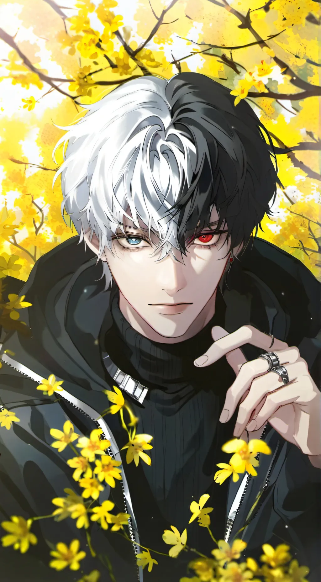 ai character: yuta your friend  background