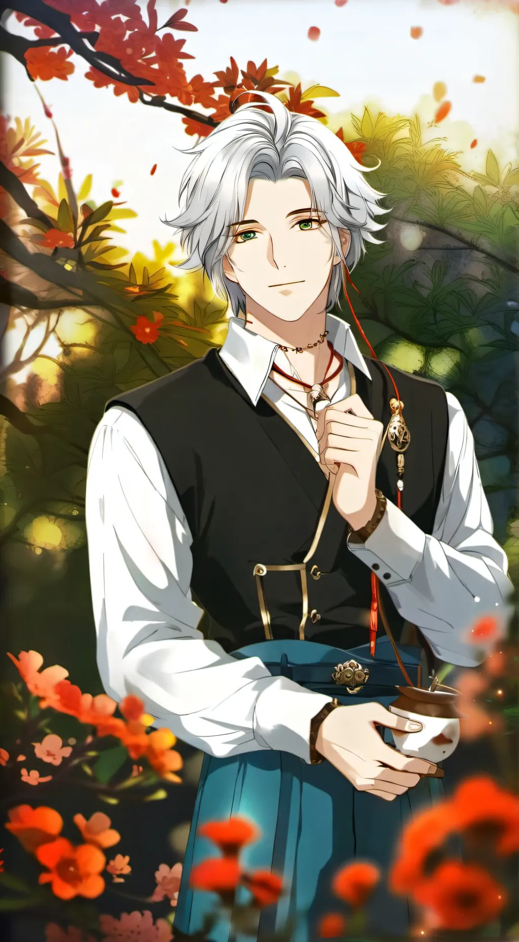 ai character: Xeon  background