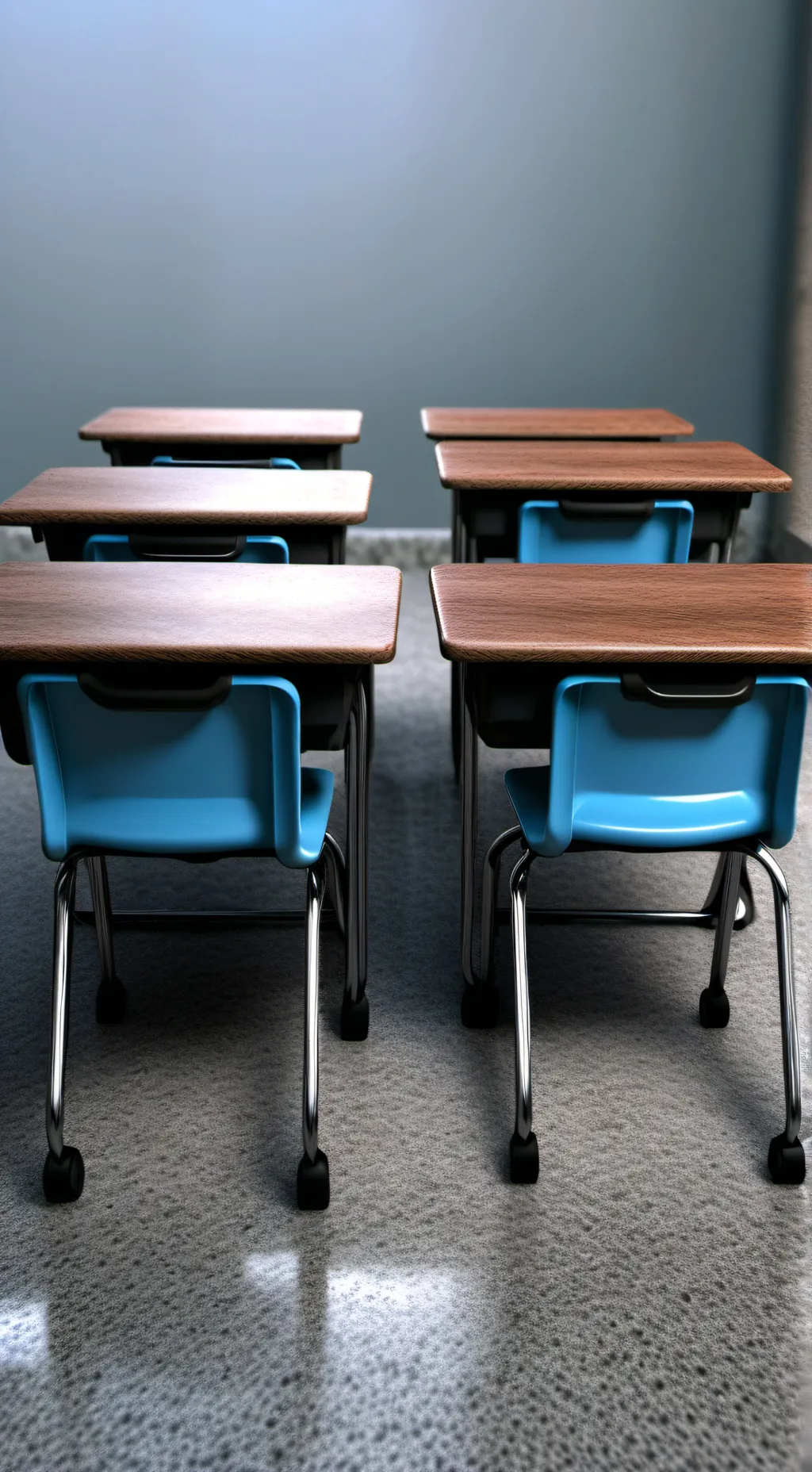 ai character: 6 boys classroom  background