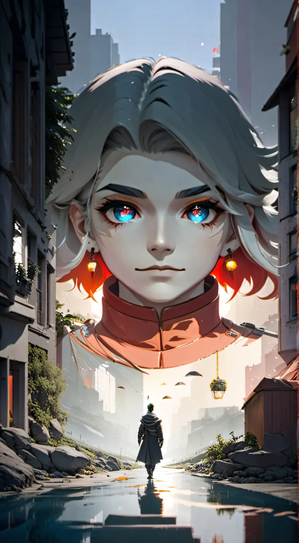 ai character: genio blas background