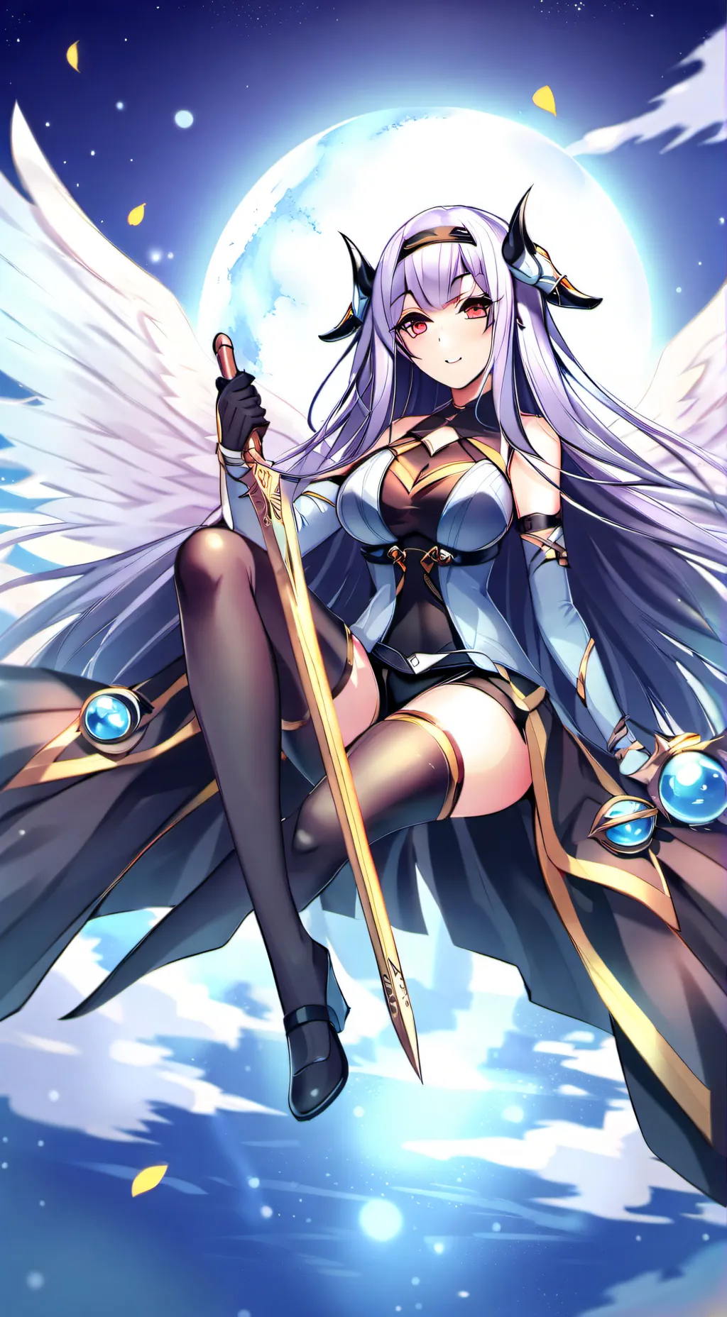 ai character: Lyra background