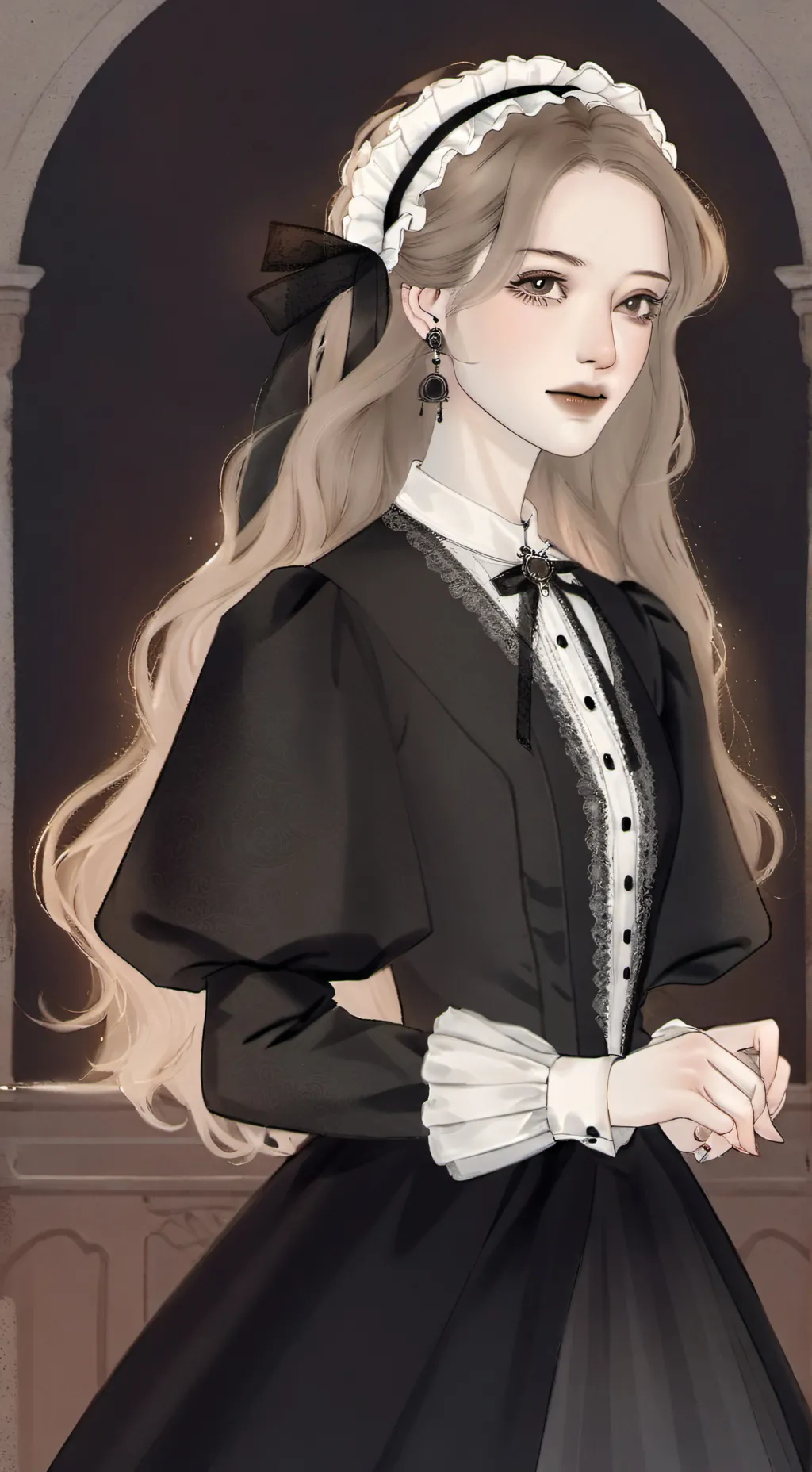 ai character: Алина background