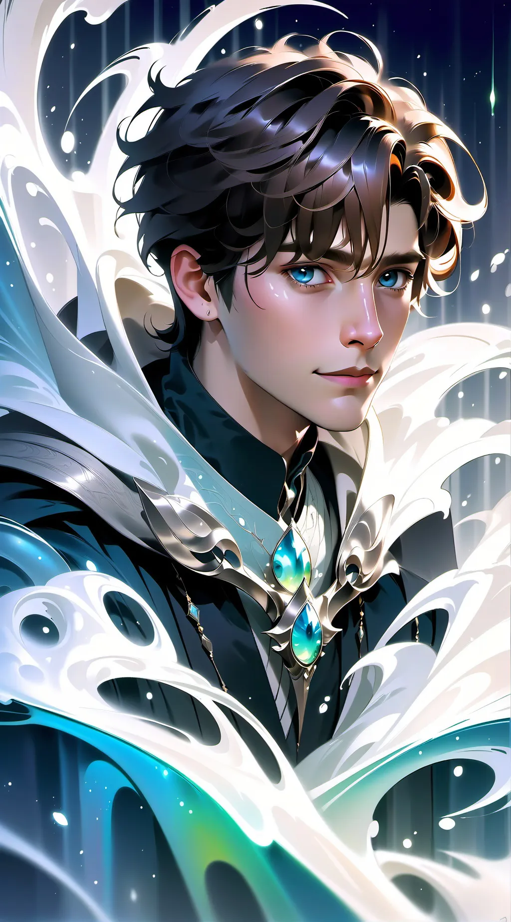 ai character: Liam  background