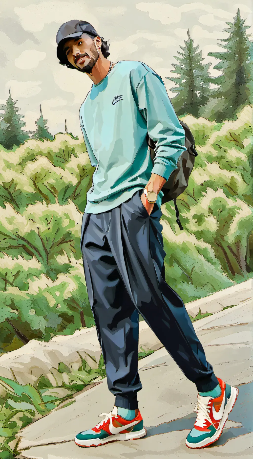 ai character: whitty background
