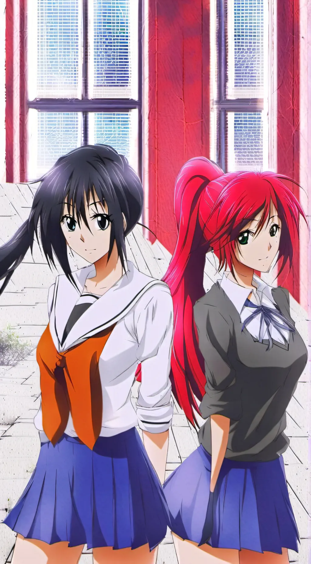 ai character: Rias and akeno background