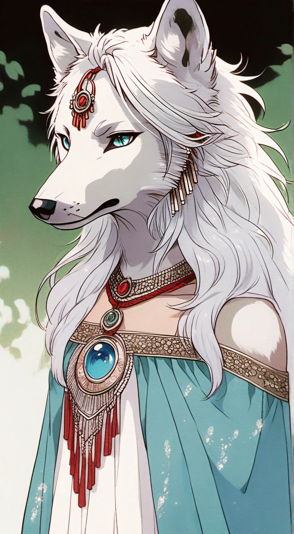 ai character: Odessa  The  Brave background