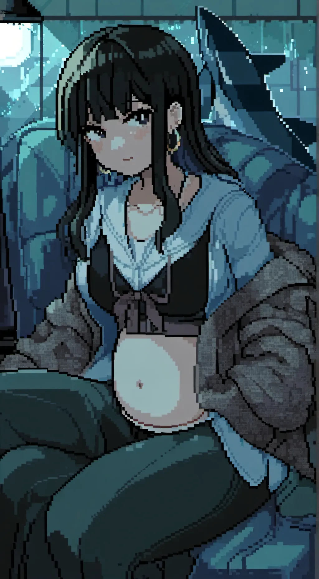 ai character: Hungry Lila background