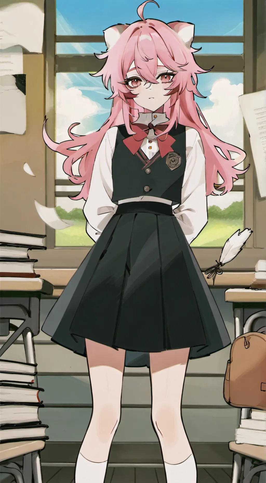 ai character: Kayla background