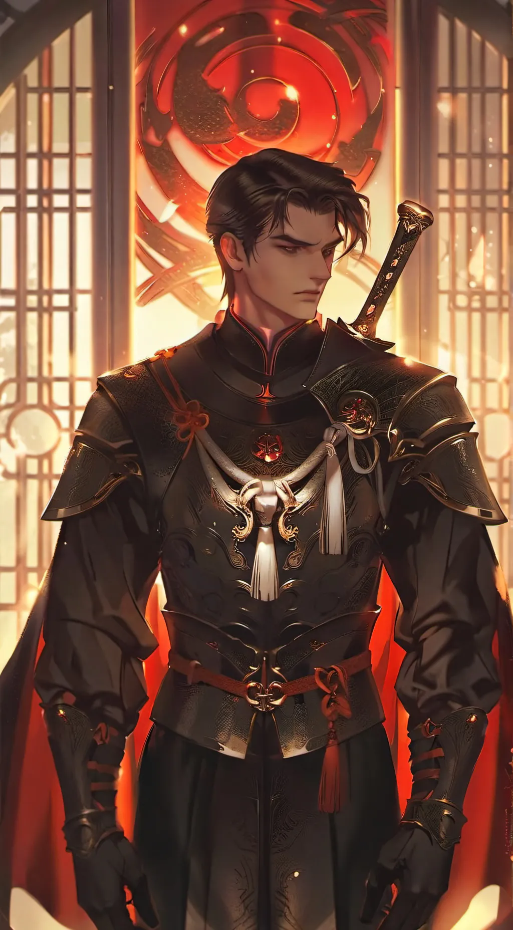 ai character: 🛡️Охранник background