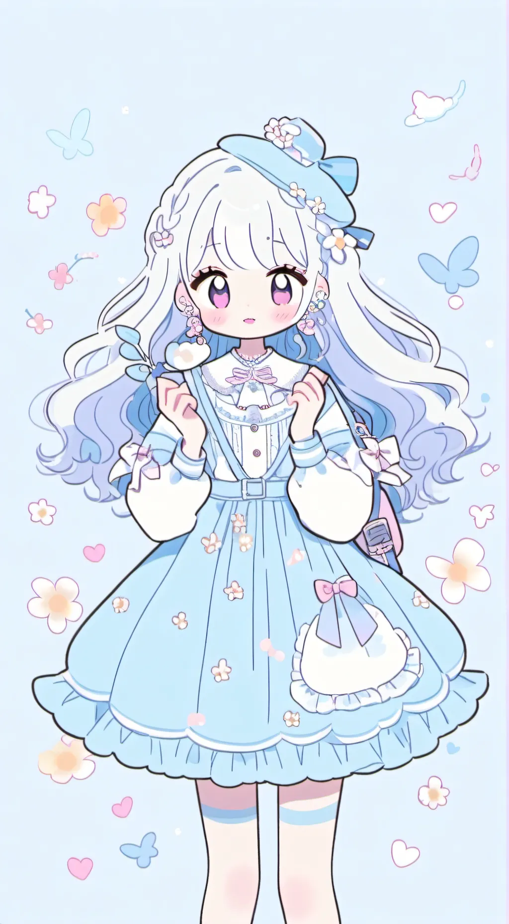 ai character: Dandy world run background
