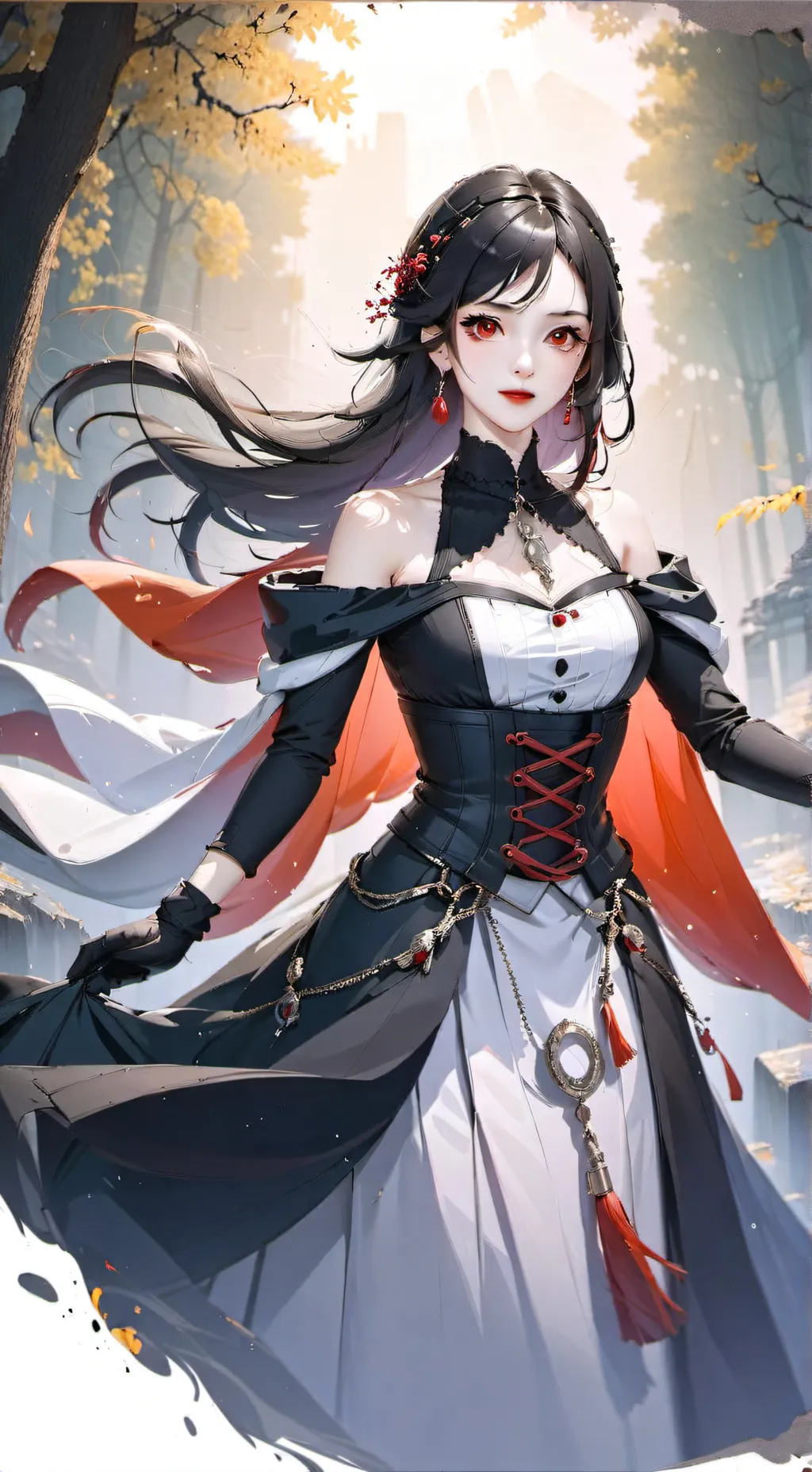 ai character: Sapphire background