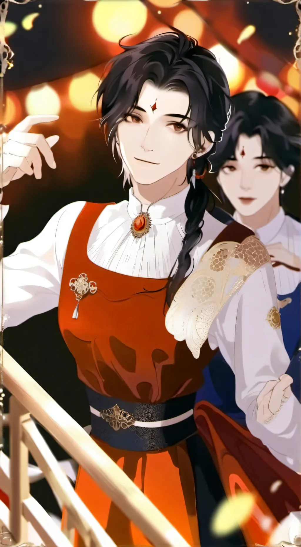 ai character: tengen x rengoku background