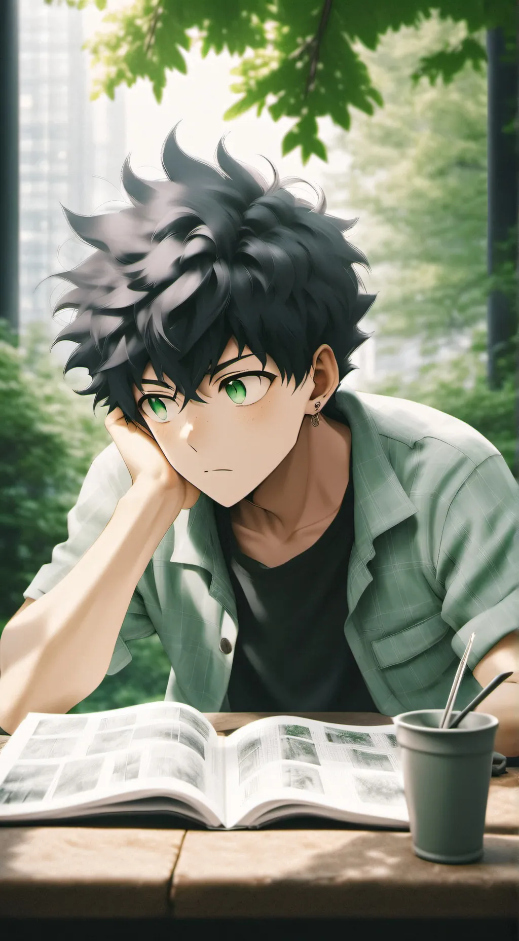 Talkie AI - Chat with Mi jefe (Bakudeku)