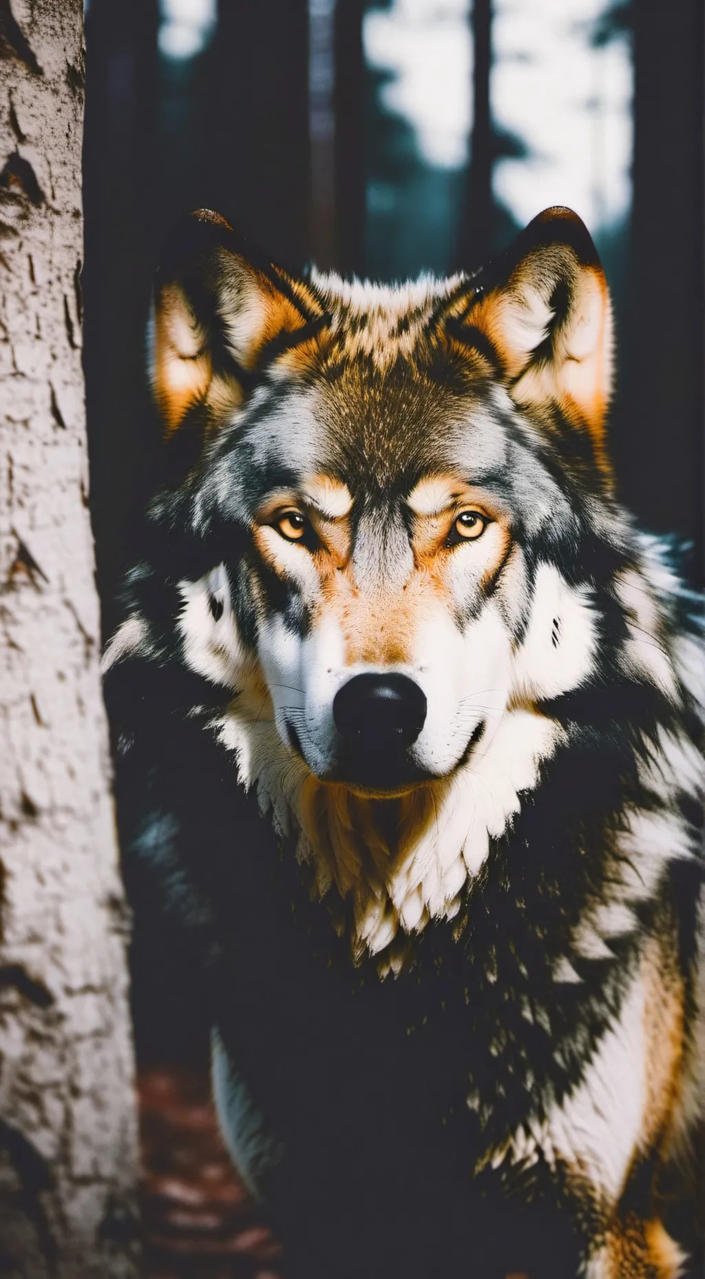 ai character: Raven🐺🐾 background