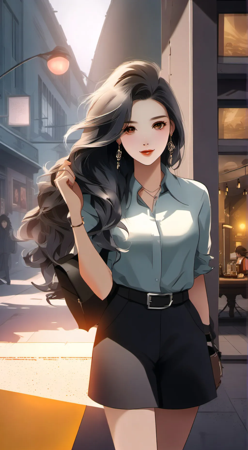 ai character: Freya  background