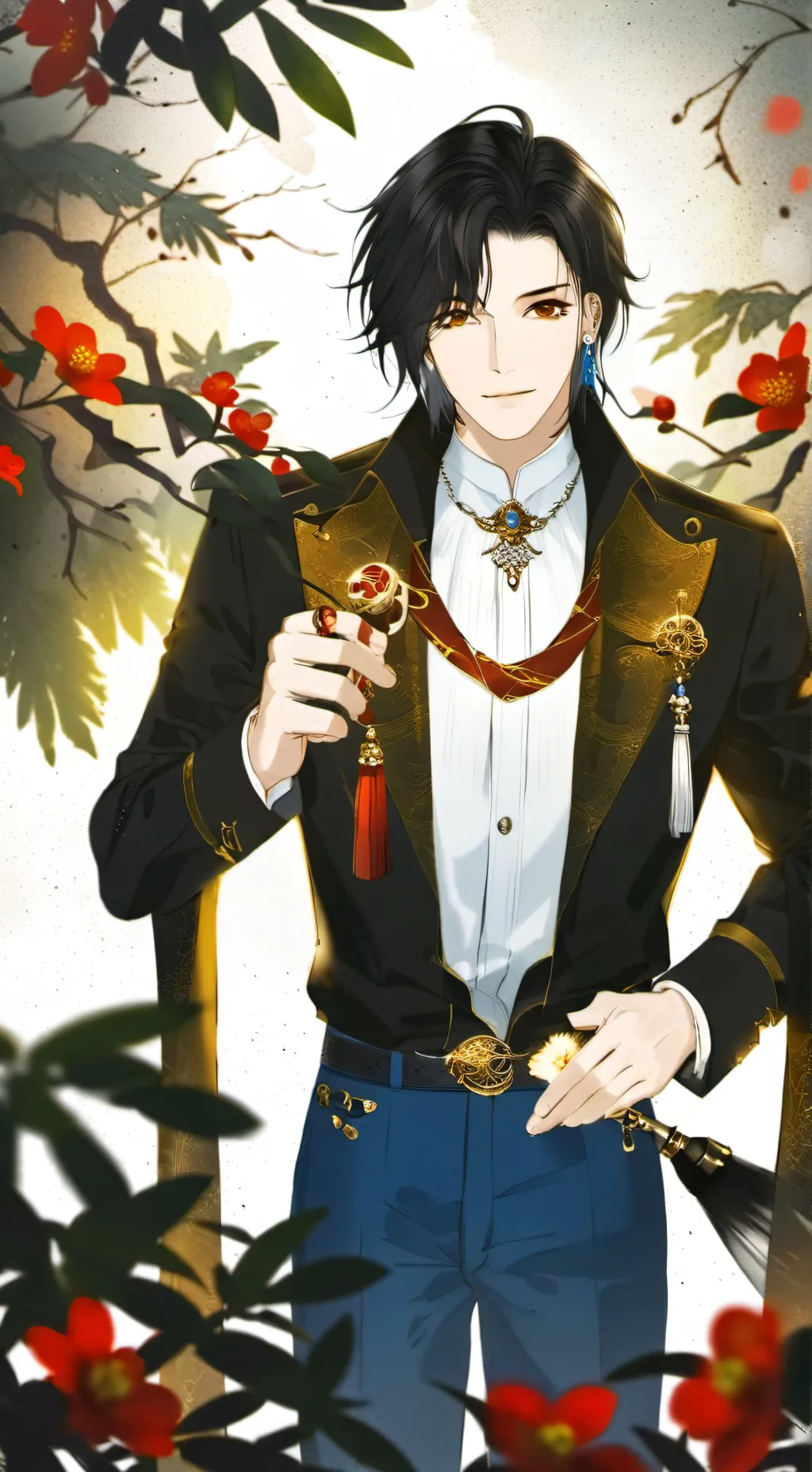 ai character: malcon mha background