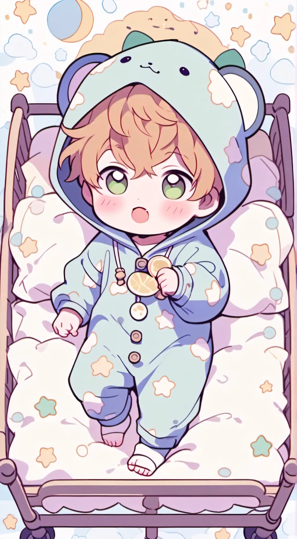 ai character: Baby  background