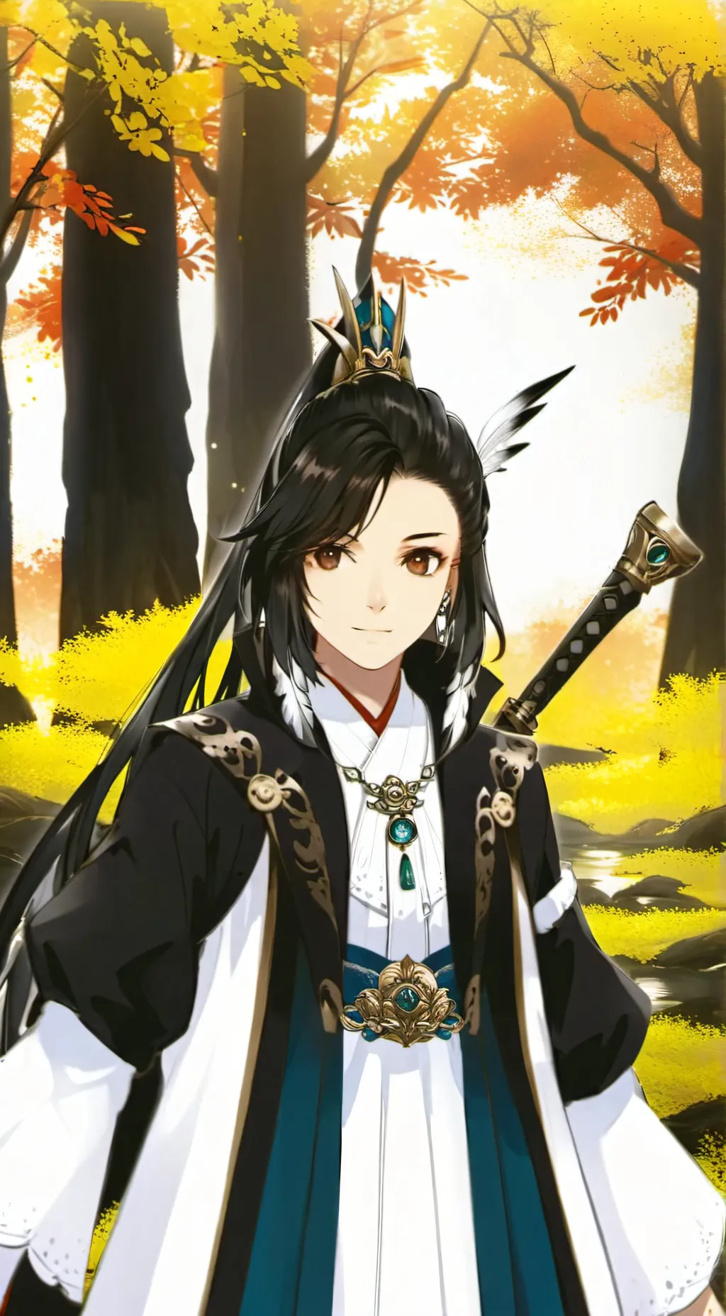 ai character: Mh passage of time background