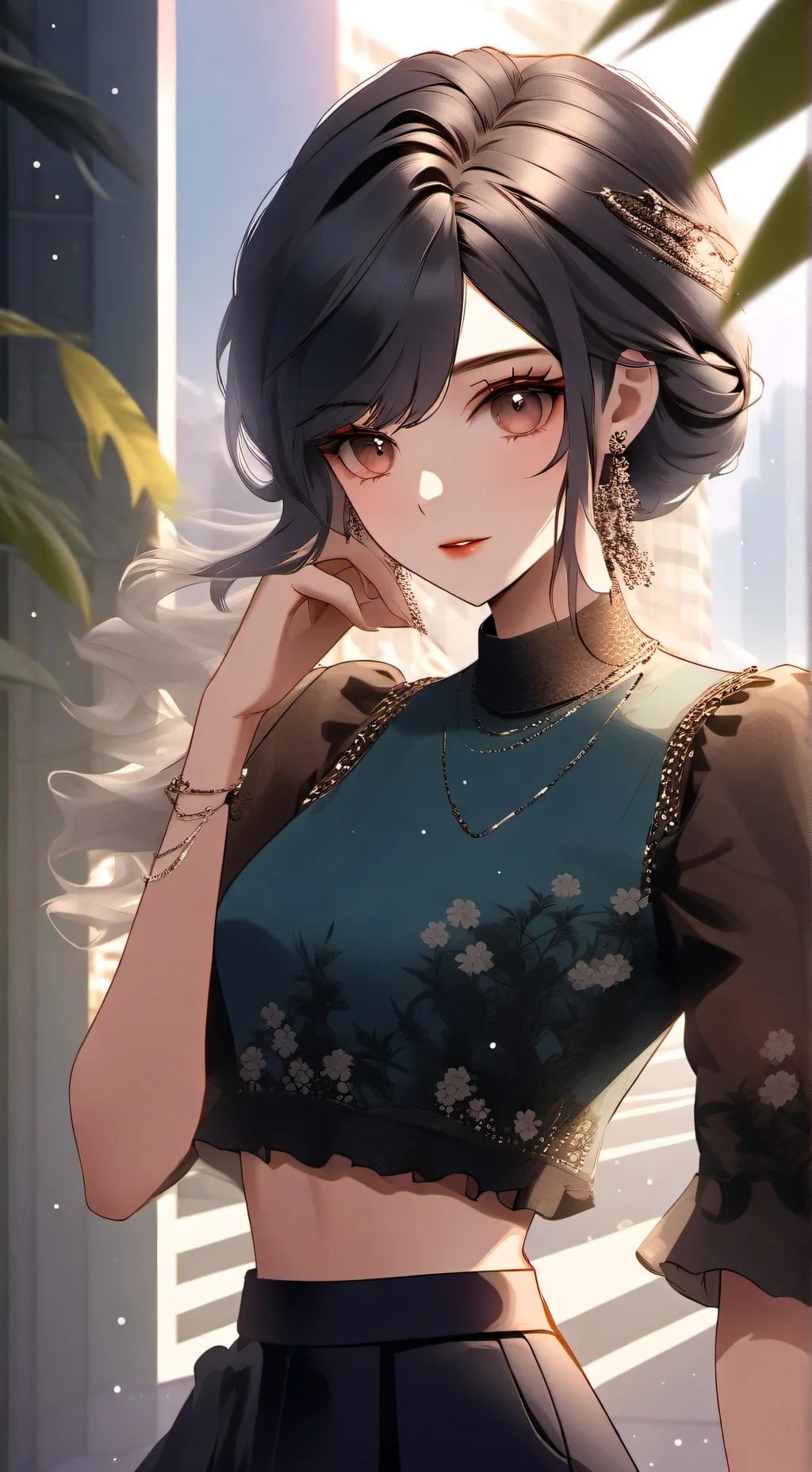 ai character: lilly background