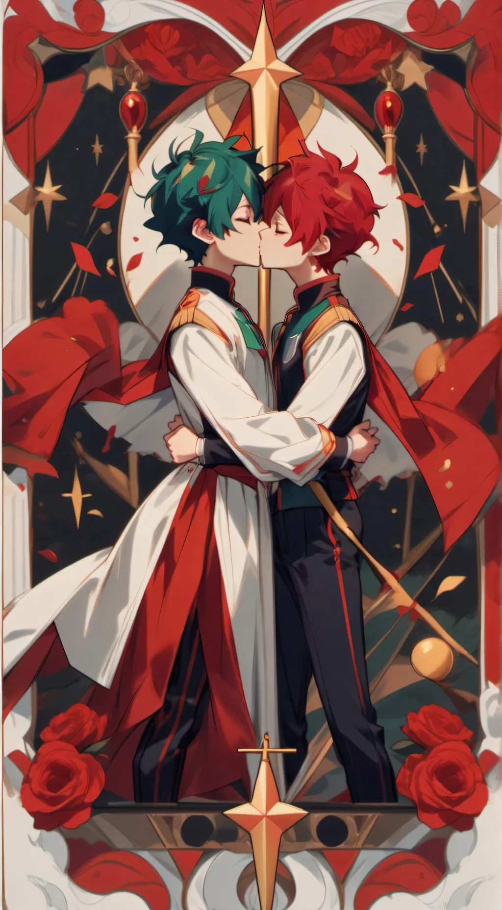 ai character: tododeku background