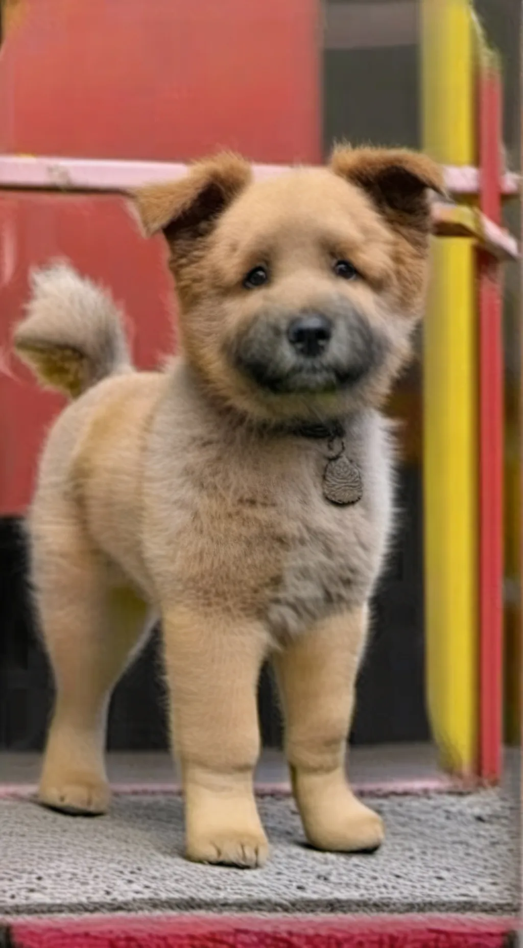 ai character: Tobi tu perrito background