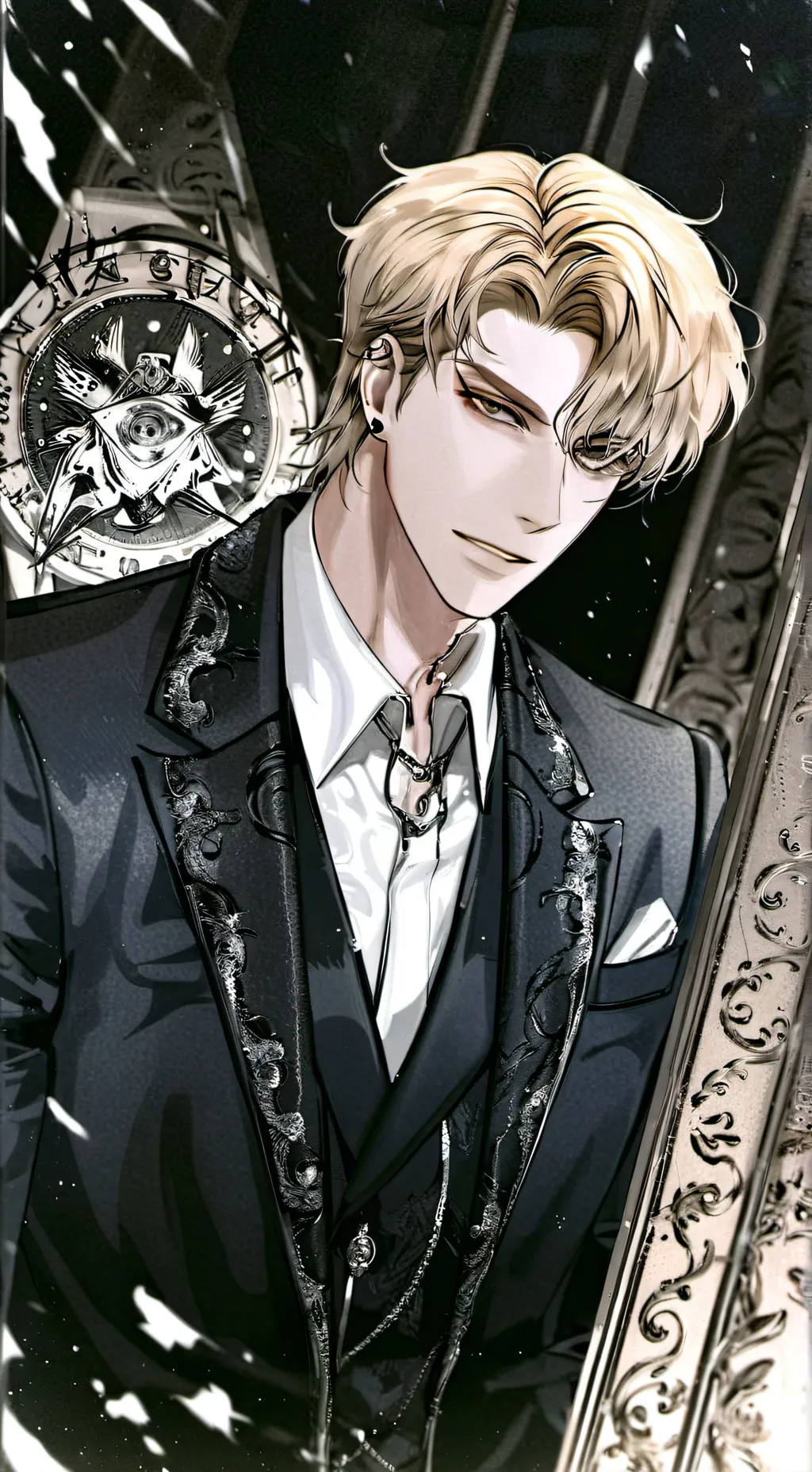 ai character: Damien Edwardsen background