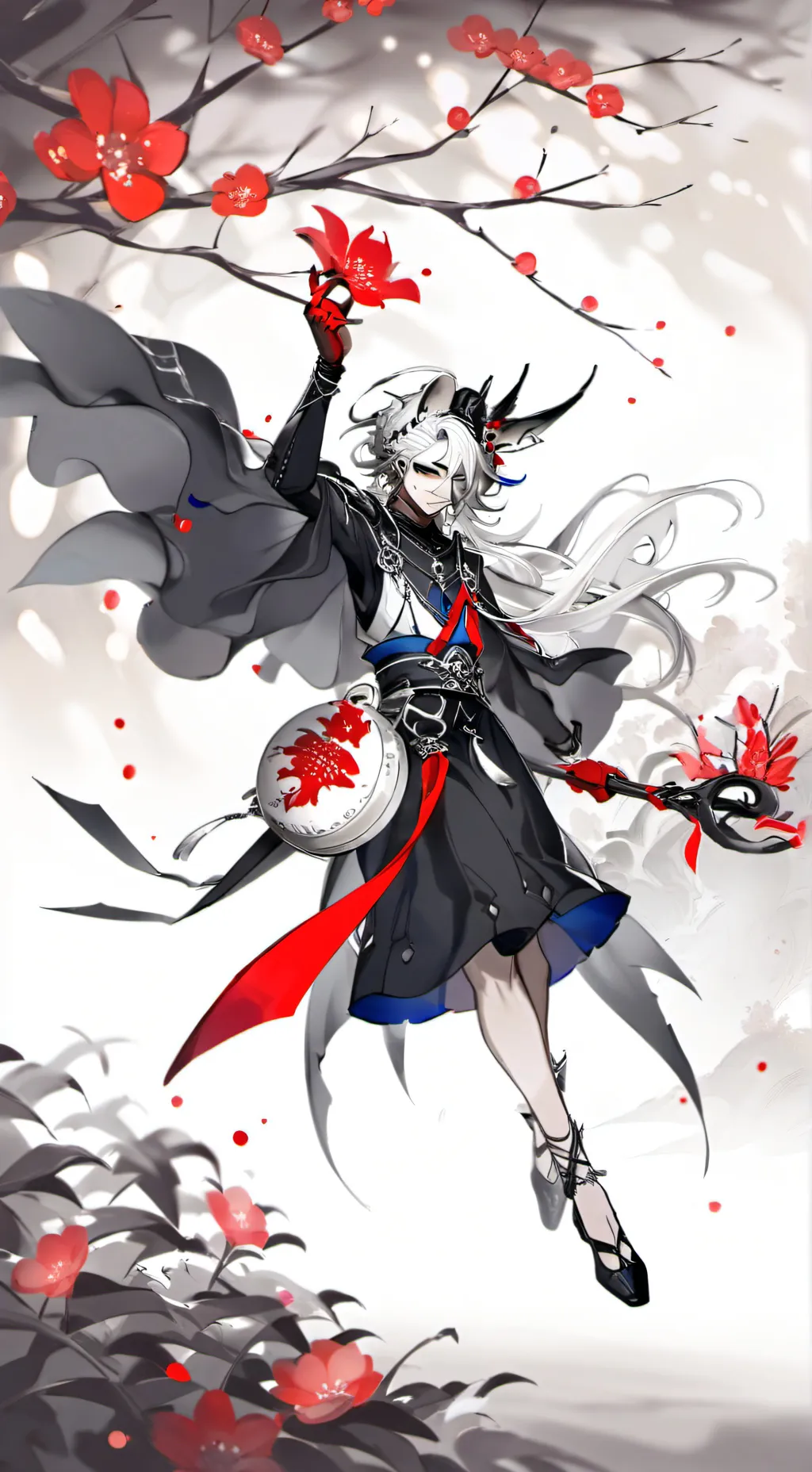 ai character: MAFIA X HYBRID background
