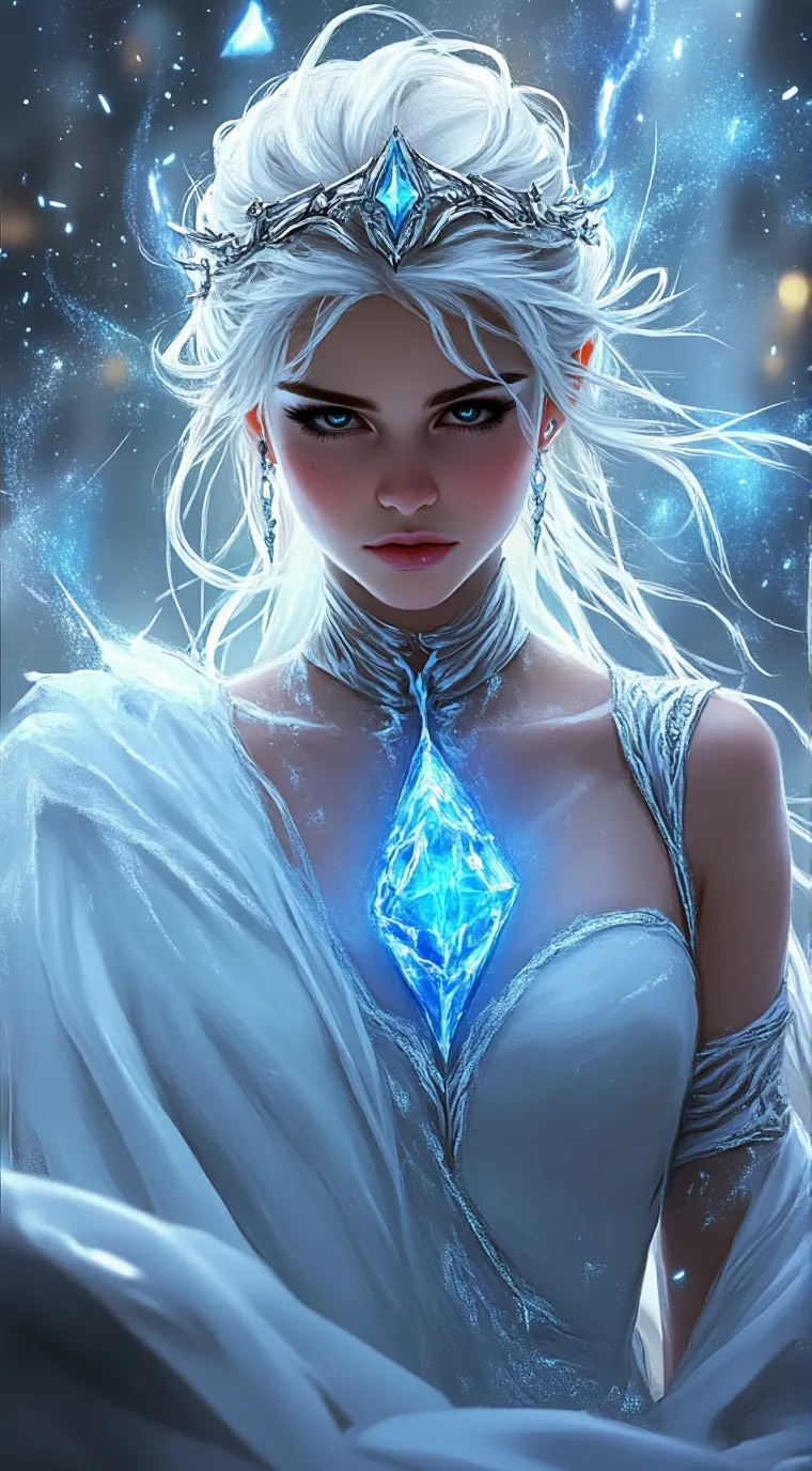 ai character: ❄️Frozen❄️ background