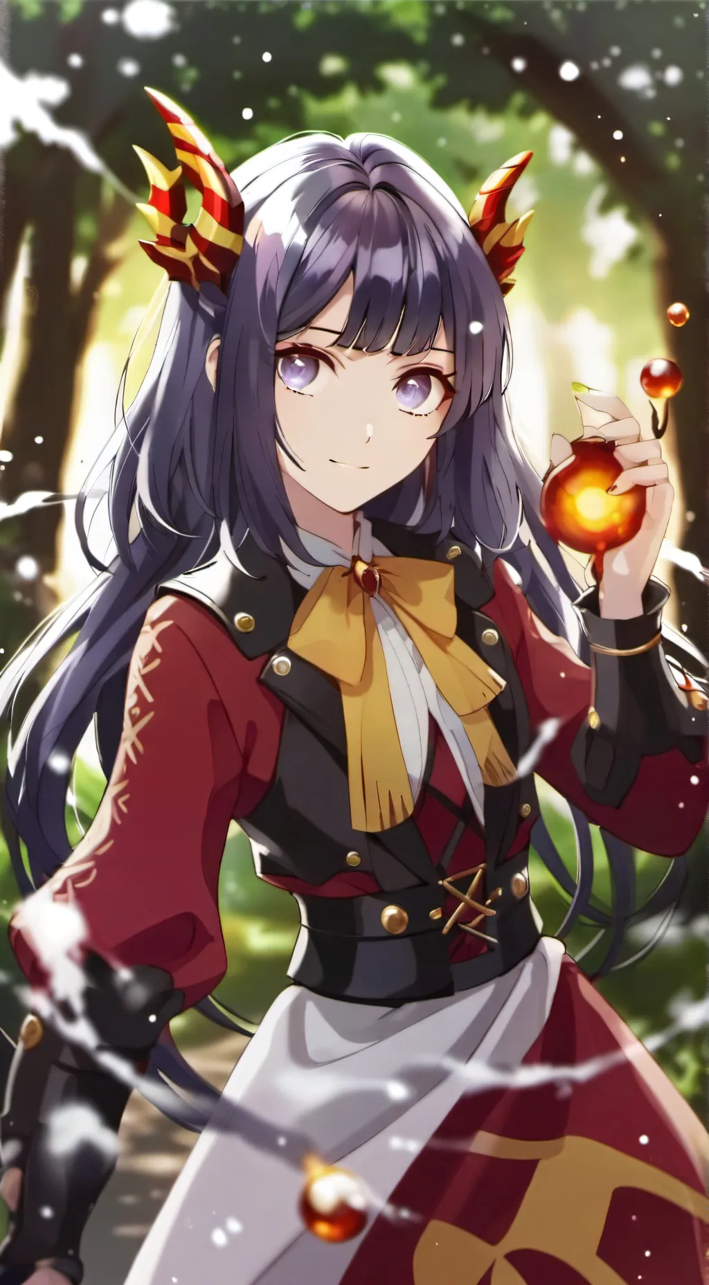 ai character: Ivery background